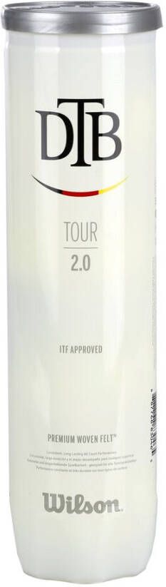 Wilson DTB Tour 2.0 Verpakking 4 Stuks