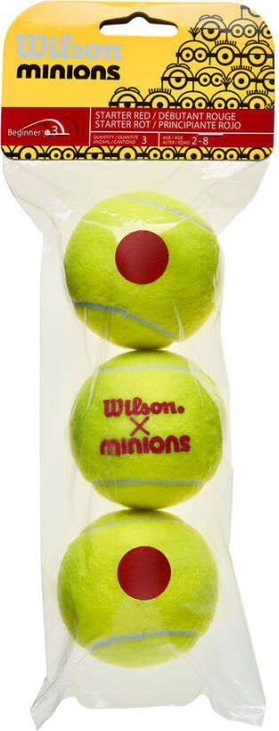 Wilson Minions Stage3 Verpakking 3 Stuks