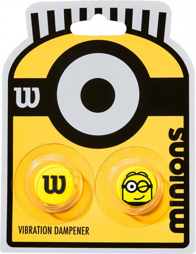 Wilson Minions Vibrations Demper Verpakking 2 Stuks