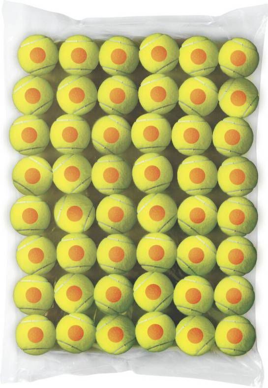 Wilson Starter Orange Balls Stage 2 Zak 48 Stuks