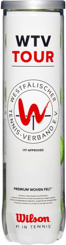 Wilson WTV Tour Verpakking 4 Stuks