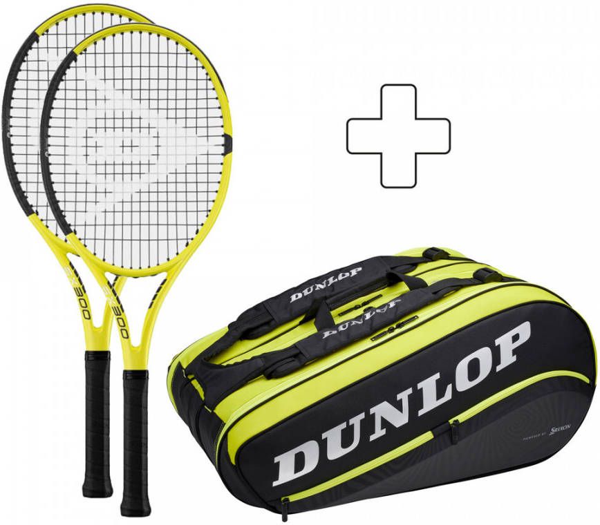 Dunlop 2x SX 300 Plus Tennistas