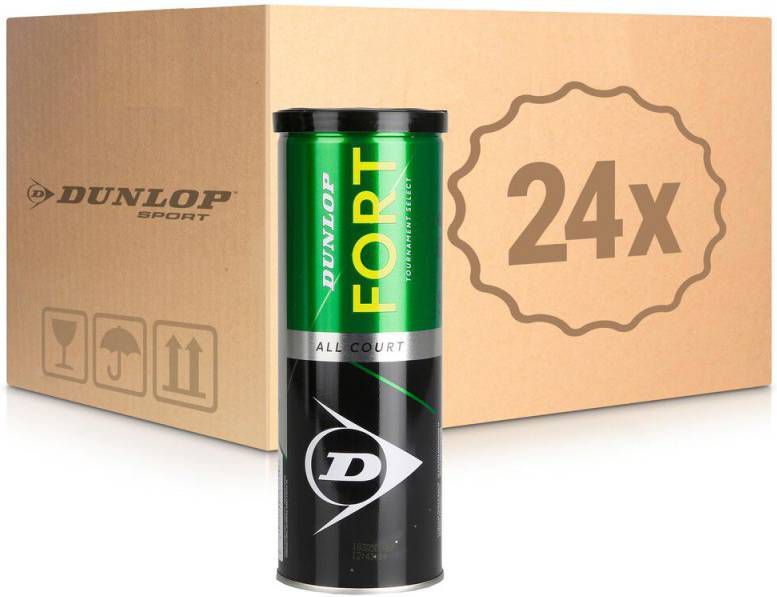 Dunlop Fort All Court 24x Verpakking 3 Stuks In Een Doos
