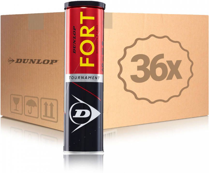Dunlop Fort Tournament 36x Verpakking 4 Stuks