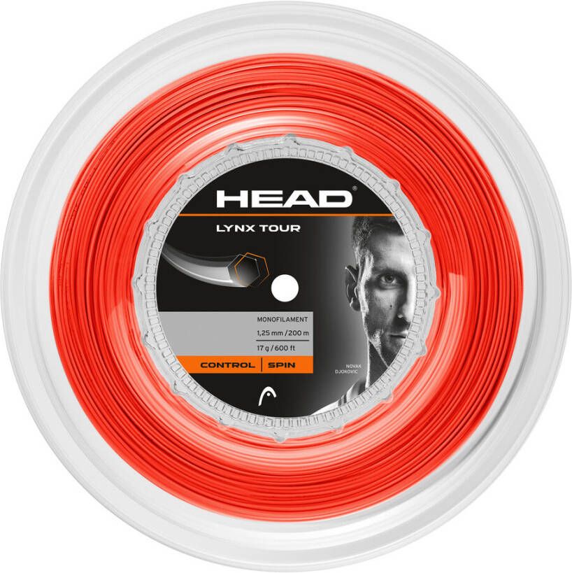 Head Lynx Tour Reel Rol Snaren 200m