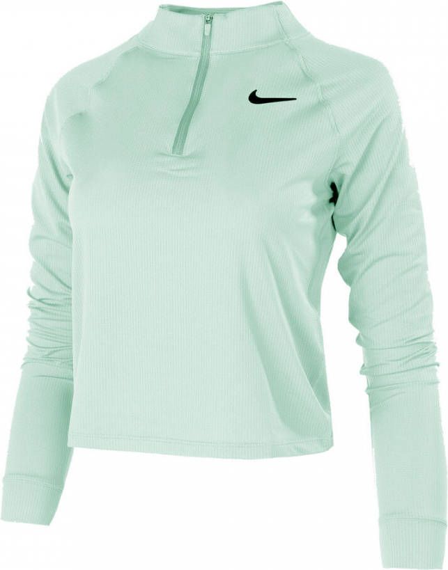 Nike Court Dri Fit Victory Half Zip Longsleeve Dames