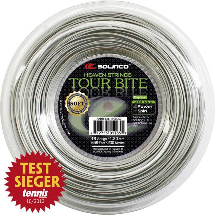 Solinco Tour Bite Soft Rol Snaren 200m