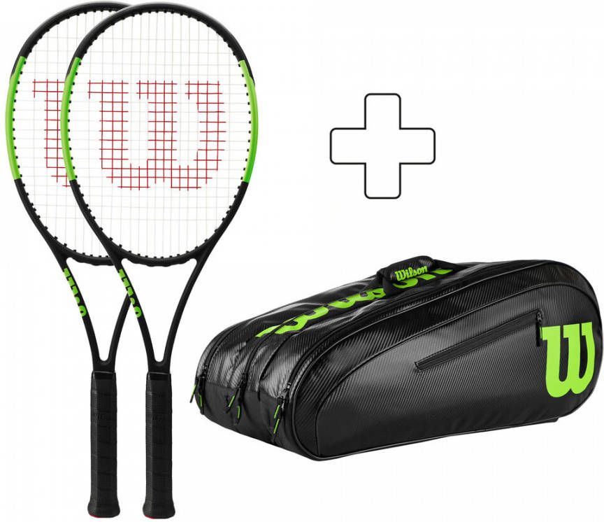 Wilson 2x Blade 98 16x19 V6.0 Plus Tennistas