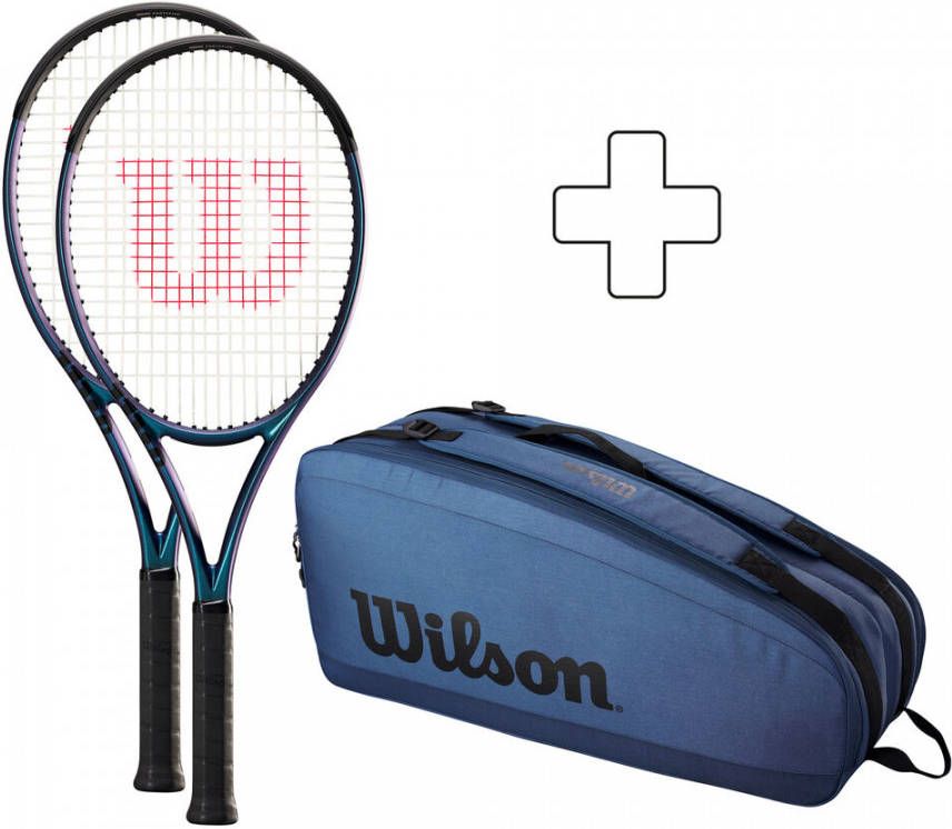 Wilson 2x Ultra 100UL V4.0 Plus Tennistas