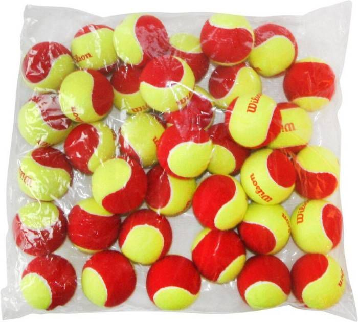 Wilson Starter Red(Stage 3)Zak 36 Stuks