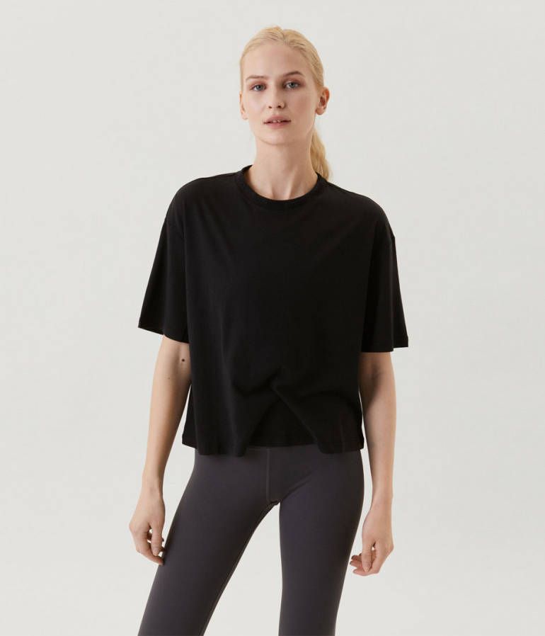 Bjorn Borg T shirts Borg Loose T Shirt Zwart