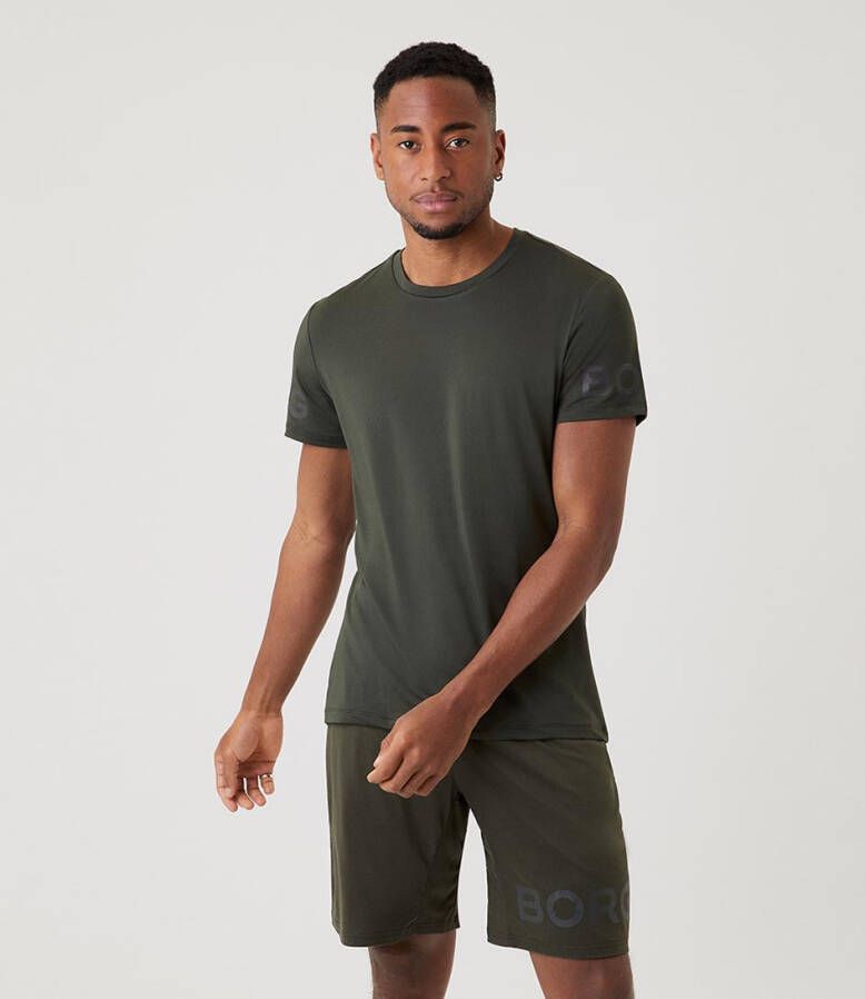Bjorn Borg T shirts Borg T Shirt Groen