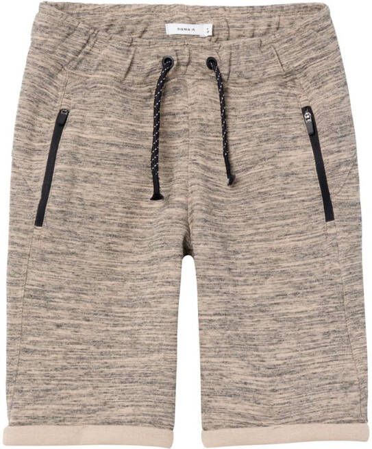 name it Shorts Boys Scottt Swe Long Shorts Unb Beige
