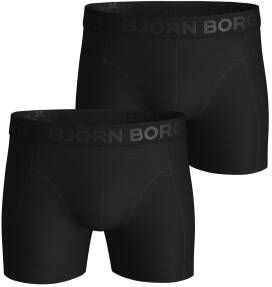 Björn Borg 2 stuks Solid Cotton Stretch Shorts