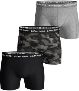 Björn Borg 3 stuks Essential Shadeline Shorts
