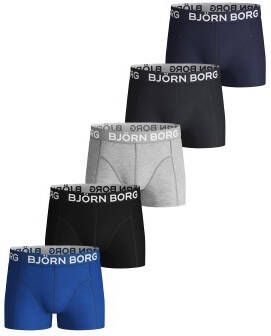 Björn Borg 5 stuks Cotton Stretch Shorts For Boys