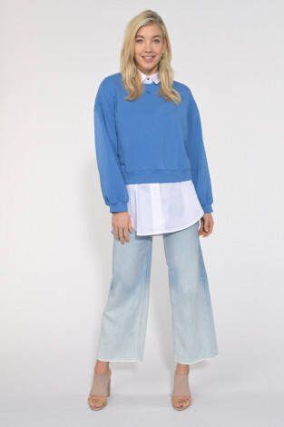 10days Blauwe Sweater Tennis