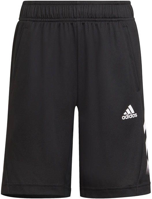 adidas Performance sportshort zwart/wit