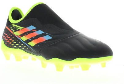 adidas Copa Sense.3 Veterloze Gras Voetbalschoenen(FG)Zwart Blauw Geel
