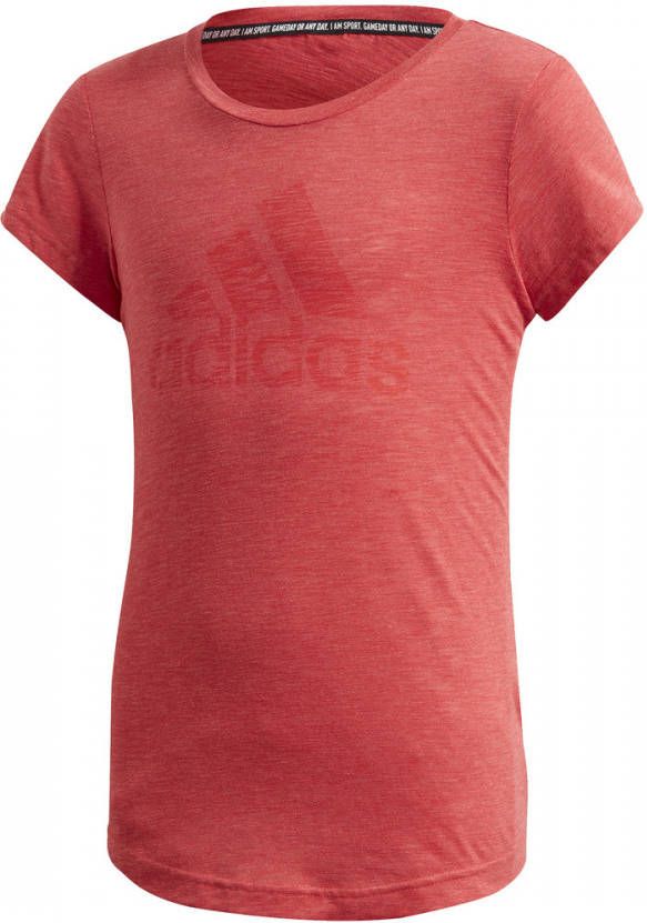 adidas Performance sport T-shirt rood