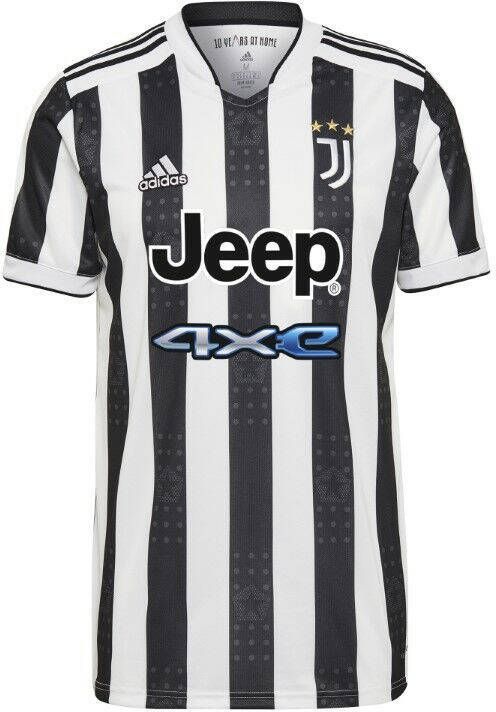Adidas Performance Senior Juventus FC voetbalshirt thuis wit/zwart