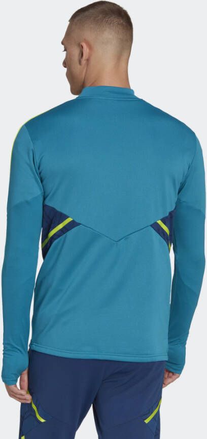 Adidas Juventus Condivo 22 Training Sweatshirt Active Teal Heren