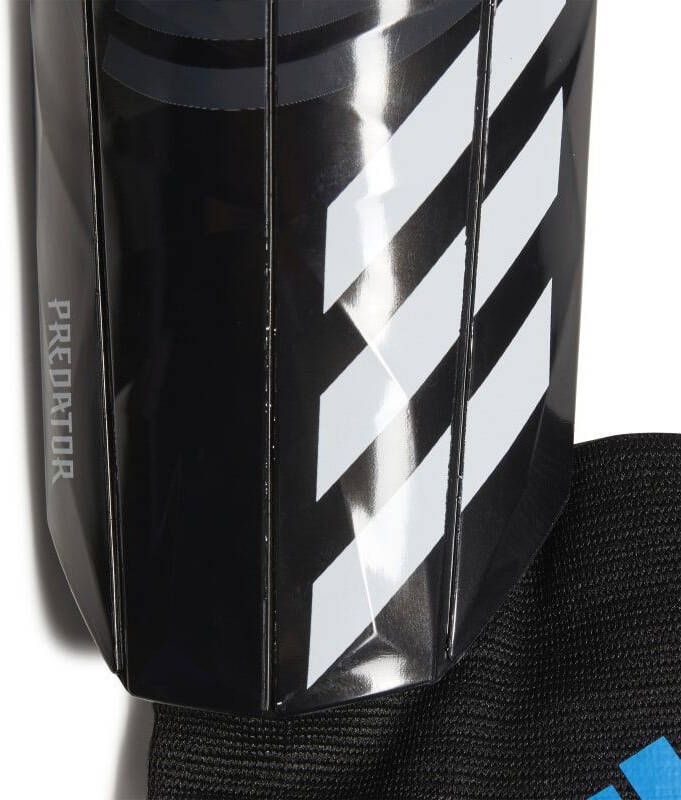 adidas Scheenbeschermers Predator Match Edge of Darkness Zwart/Wit Kinderen