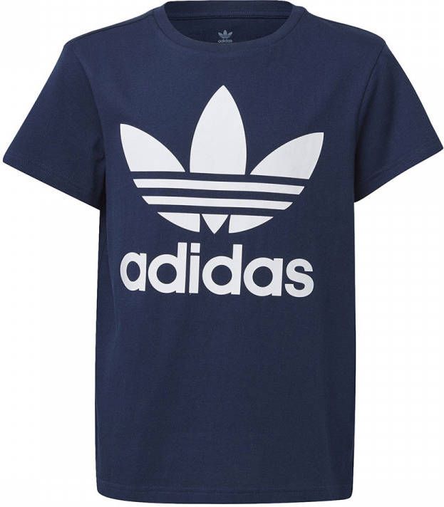 Adidas Originals unisex Adicolor T-shirt donkerblauw/wit