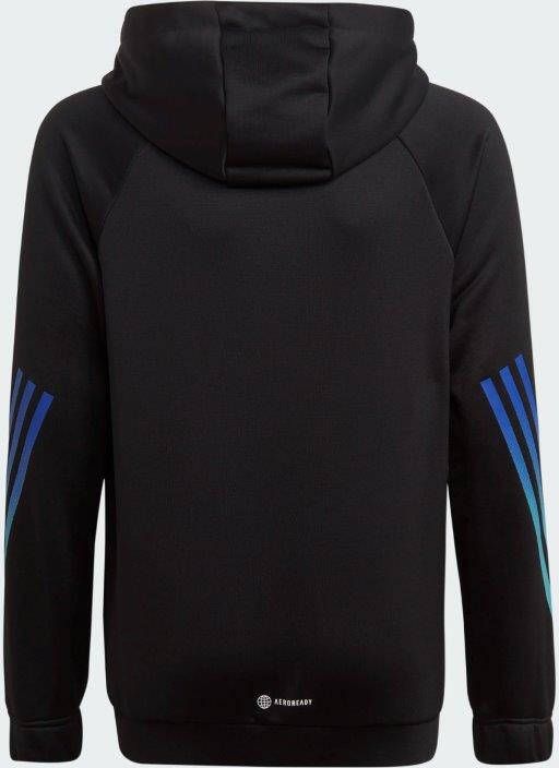 Adidas Train Icons AEROREADY 3 Stripes Sweater Met Capuchon Jongens