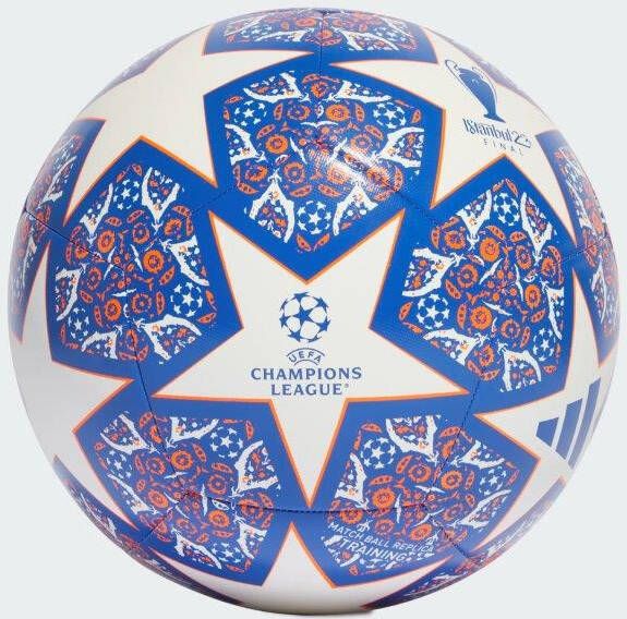 adidas Voetbal Training Champions League Istanbul Wit/Blauw/Oranje