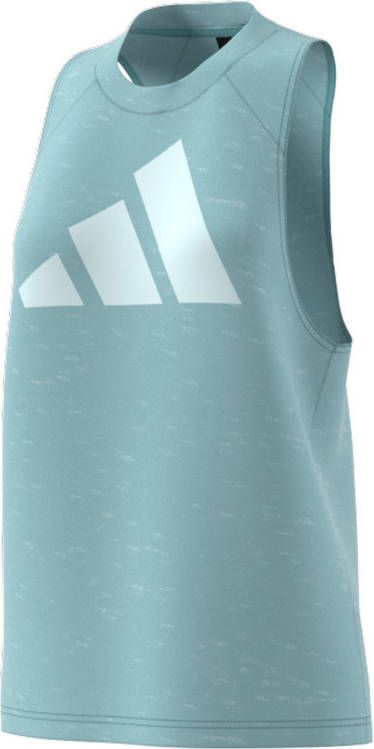 Adidas Performance sporttop lichtblauw