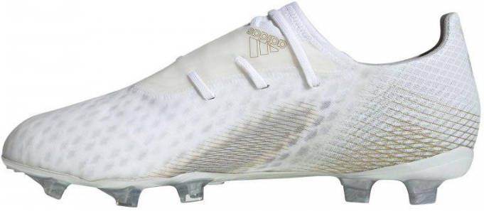 adidas X GHOSTED.2 GRAS VOETBALSCHOENEN(FG)Wit Goud Zilver