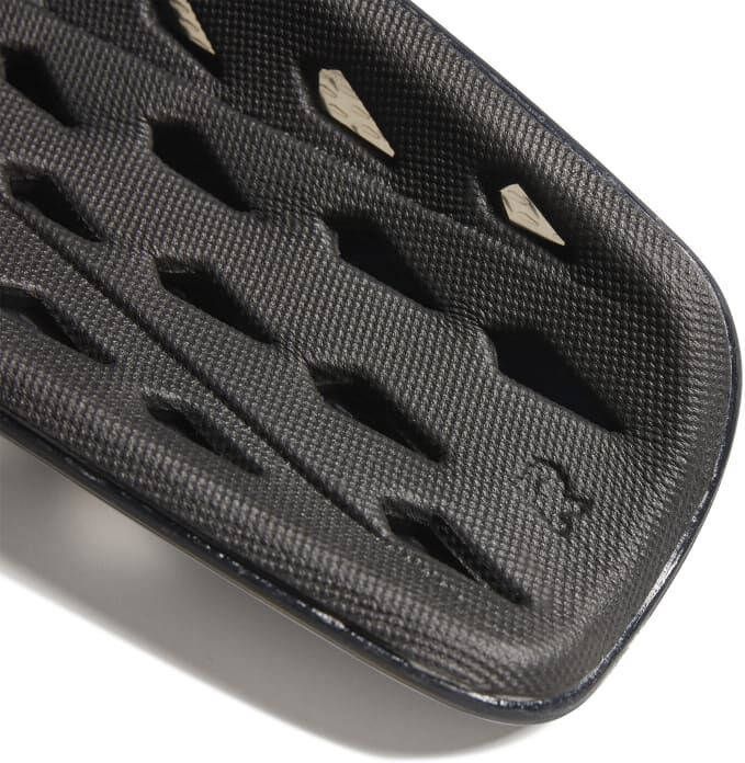 adidas Scheenbeschermers X League Edge of Darkness Zwart/Grijs/Goud