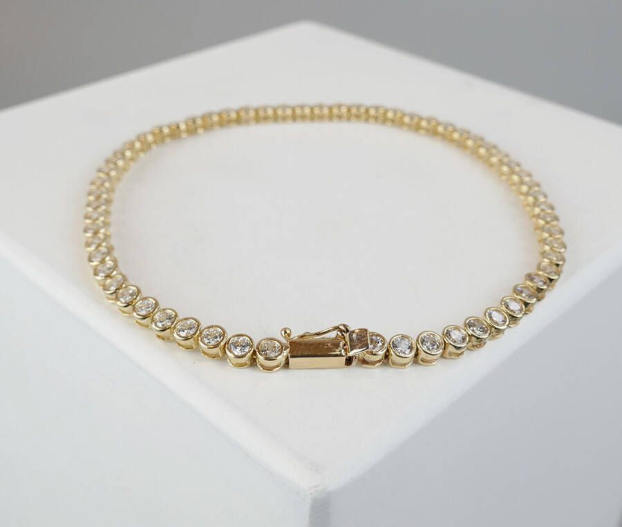 Christian Tennis armband met zirkonia