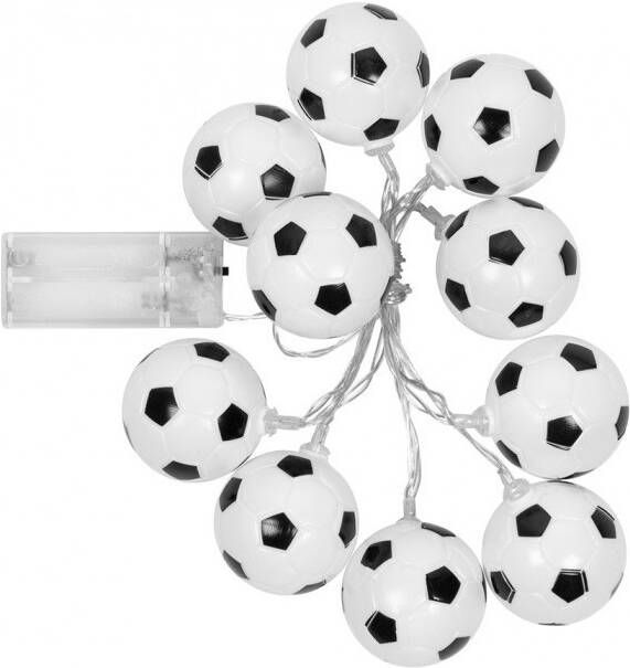 Boland Lichtsnoer Partybal Junior 140 Cm Polystyreen Zwart/wit