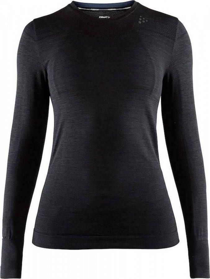 Craft Damesfietsonderhemd met lange mouwen Fuseknit Comfort, Maat M