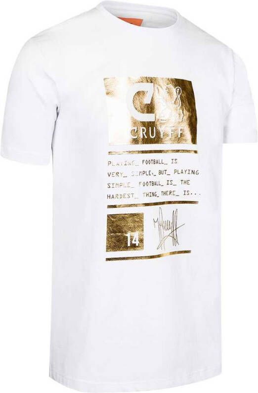 Cruyff polo shirt gaspar shirt wit
