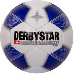 Derbystar Futsal Speed VoetbalWit Blauw