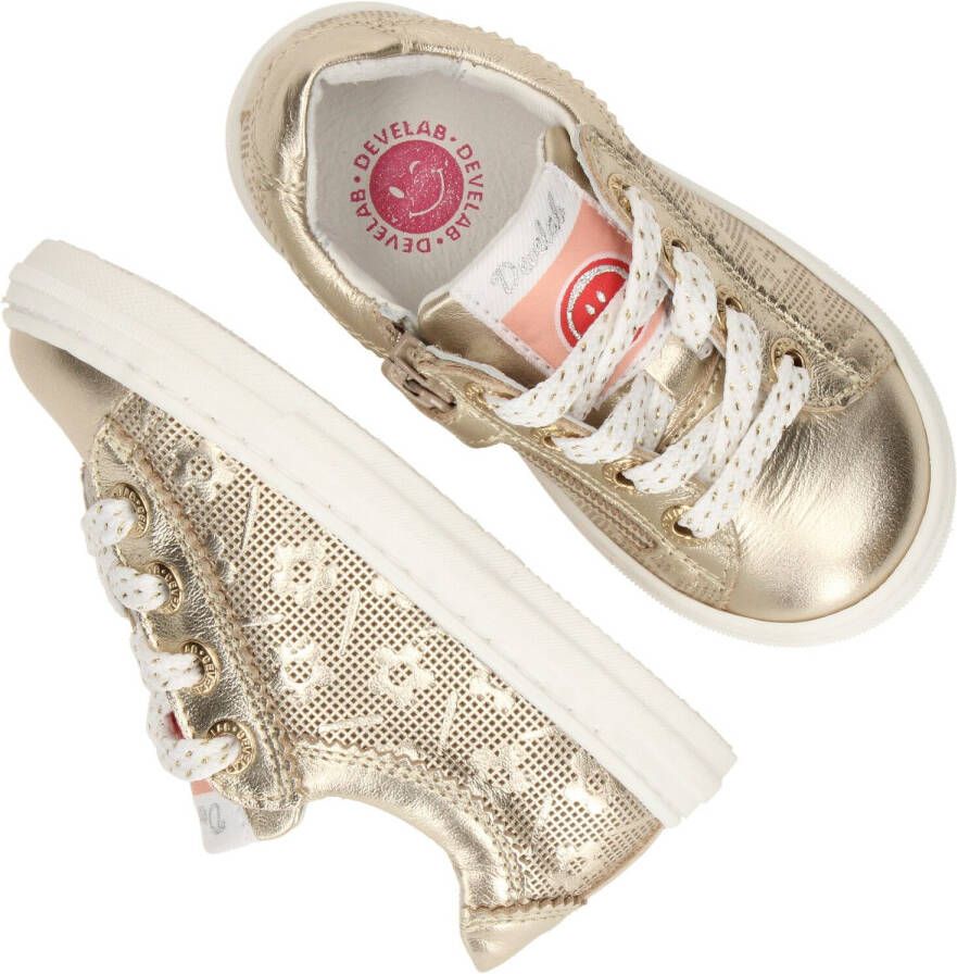 Develab 42734 351 Gold Metallic Lage sneakers