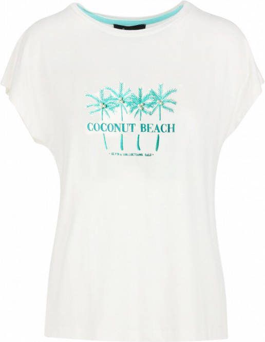 Elvira Collections e3 22 013 t shirt coconut