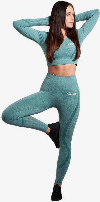 Forza High waisted legging fz710 magic mint