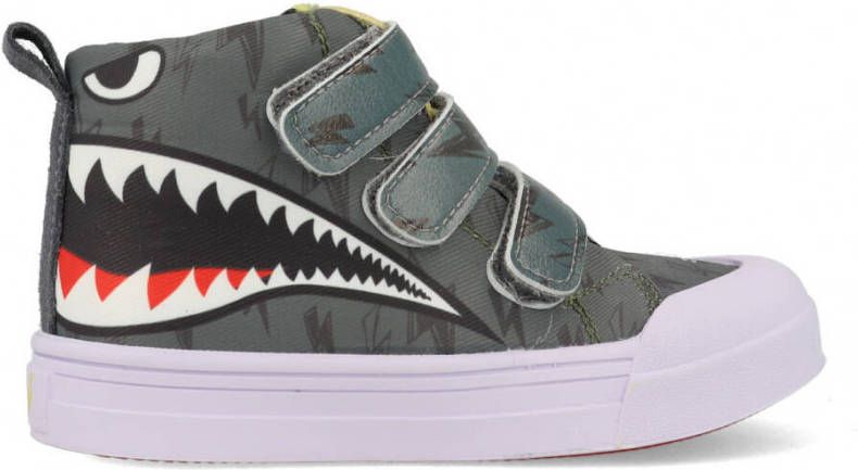 Go Banana's Go Banana's Sneakers GB-SHARKY-V Grijs-29 maat 29