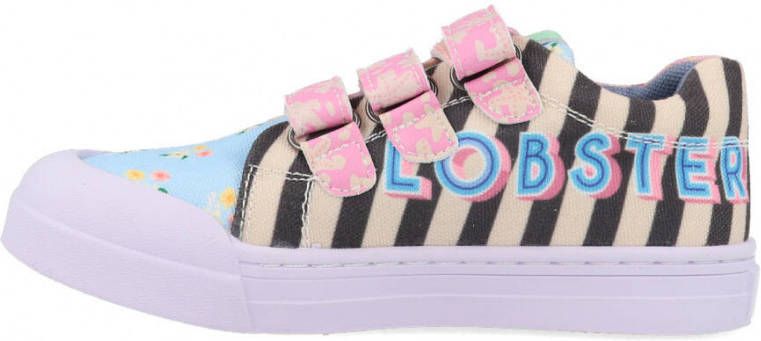 Go Banana's Go Banana&apos, s Sneakers GB22SLOBSTER V Roze/Blauw 29