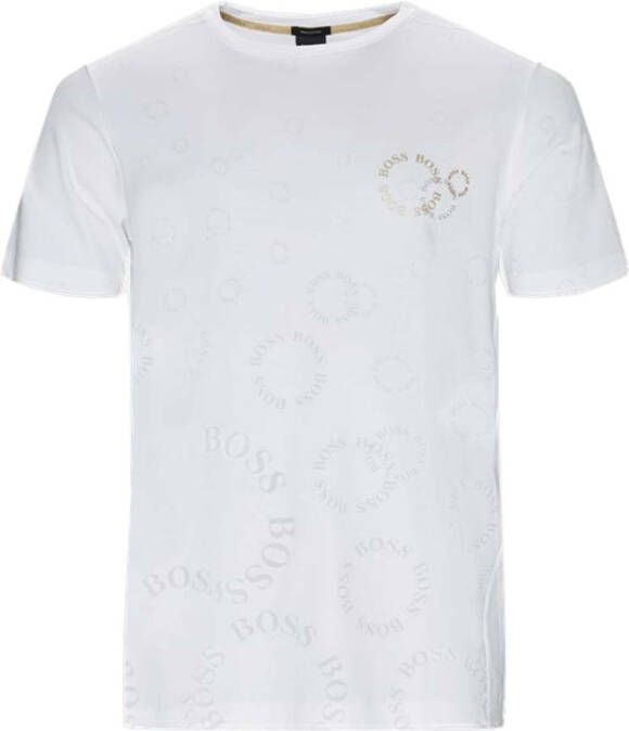 Hugo Boss polo shirt tee 10 wit