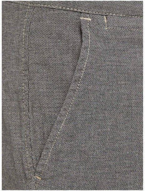 JACK & JONES JEANS INTELLIGENCE regular fit bermuda Kenso met biologisch katoen grijs