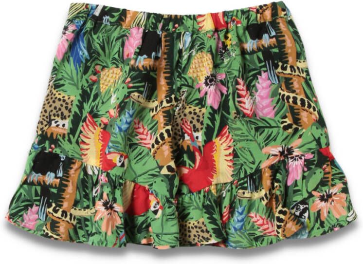 Kenzo Shorts met diermotief , Groen, Unisex