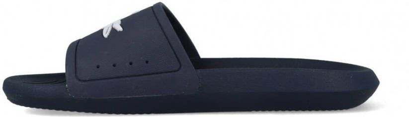 Lacoste Croco Slide 119 Croco Slide 119 badslippers blauw/wit