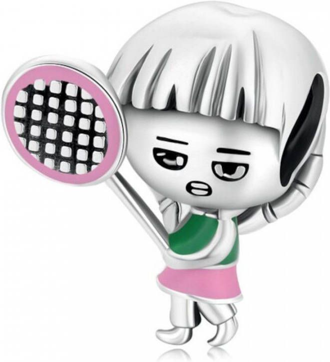 Mijn bedels Bedel tennis meisje