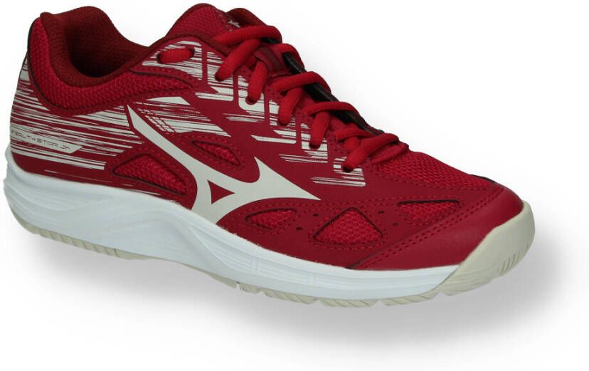Mizuno Stealth star jr Persian red/white sand/biking red