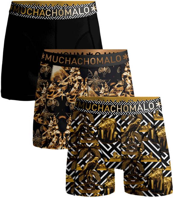 Muchachomalo Jongens 3 pack boxershorts myth egypt